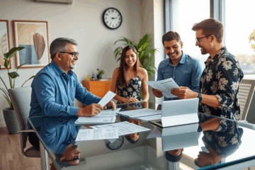 Illustration expliquant le fonctionnement du prêt rapide pour des financements rapides.