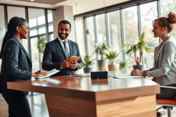 Illustration de l'obtention d'un prêt facilement.