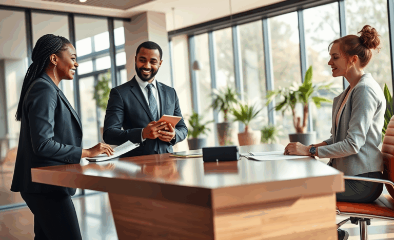 Illustration de l'obtention d'un prêt facilement.