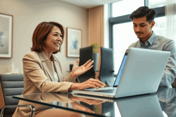 Image illustrant la demande de prêt en ligne rapide et simple.