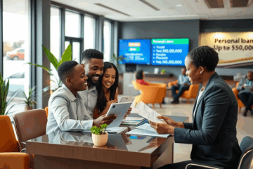 Image illustrant le Prêt Personnel d'Access Bank pour des besoins financiers rapides.