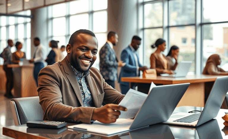 Image illustrant les options de prêt personnel offertes par Equity Bank Kenya.