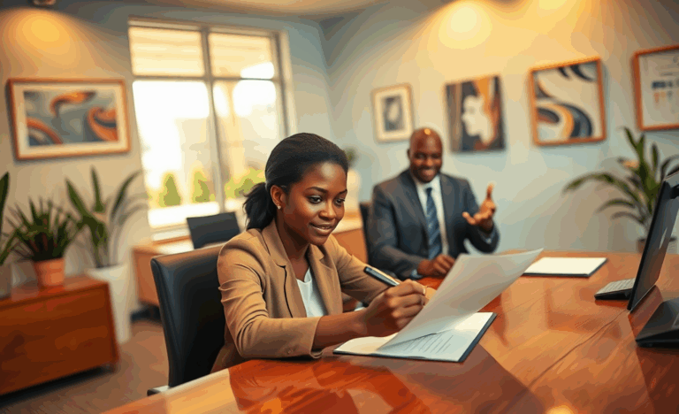 Un aperçu des options de prêt personnel UBA pour des montants variés entre GHS 5,000 et GHS 100,000.